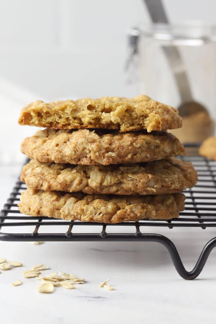 Chai Spiced Oatmeal Cookies - The Toasty Kitchen