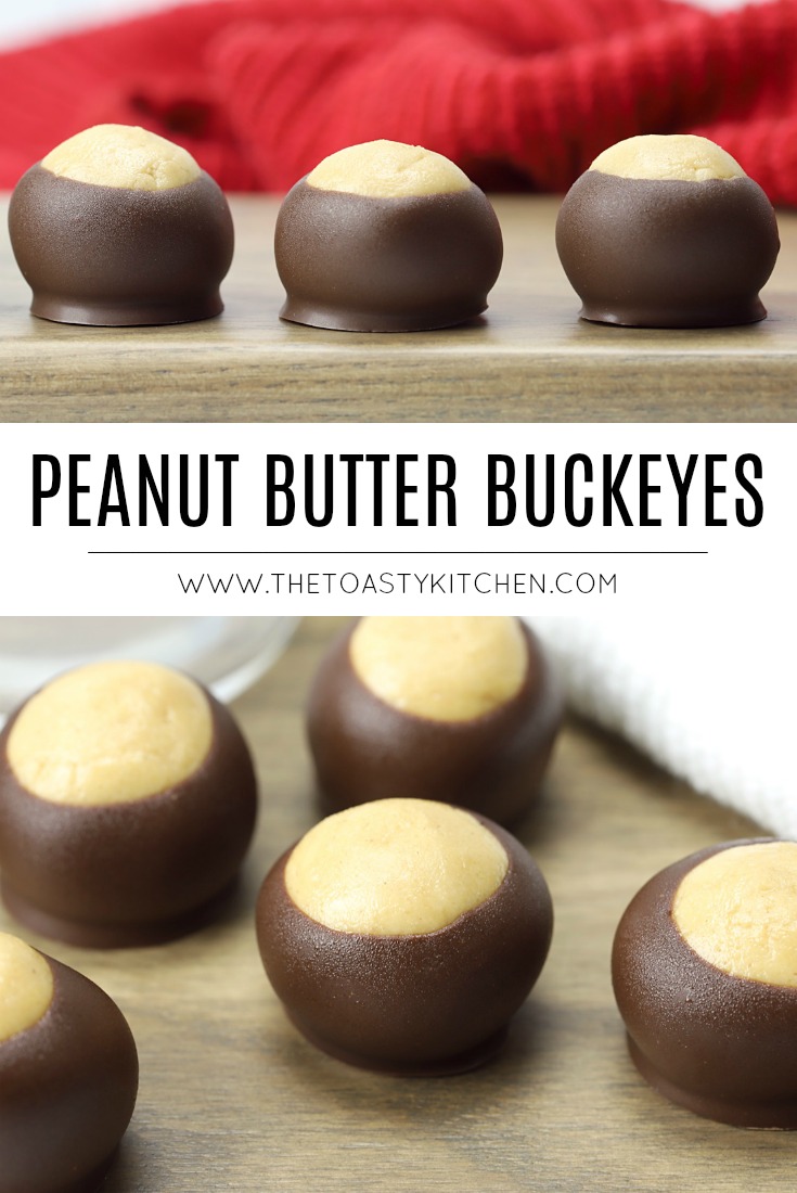 Peanut Butter Buckeyes The Toasty Kitchen