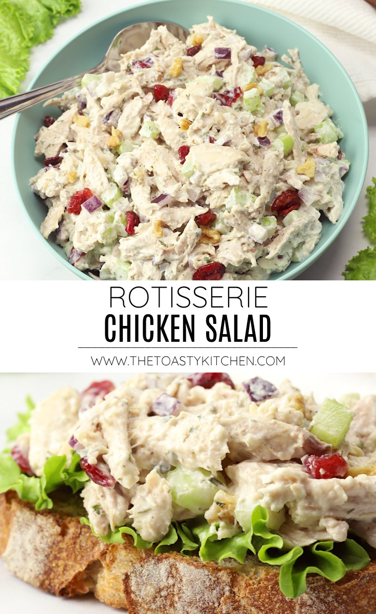 Rotisserie chicken salad recipe.
