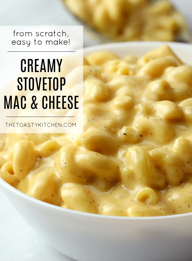Creamy Stovetop Mac and Cheese by The Toasty Kitchen