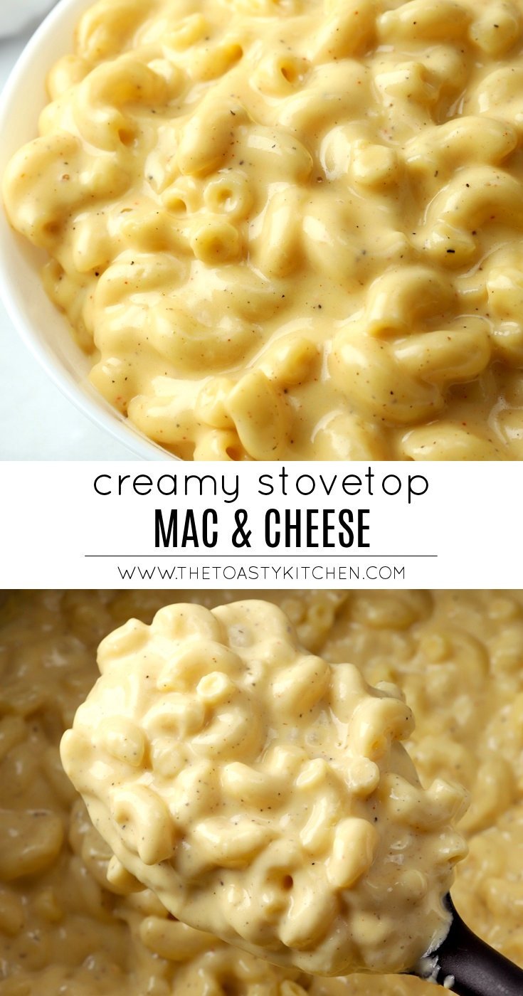 Creamy Stovetop Mac and Cheese by The Toasty Kitchen