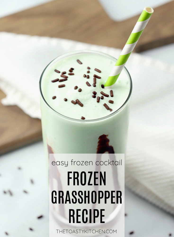 Frozen grasshopper recipe.