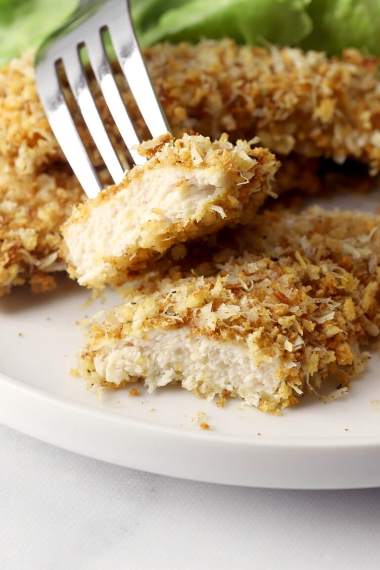 Parmesan Crusted Chicken Tenders The Toasty Kitchen