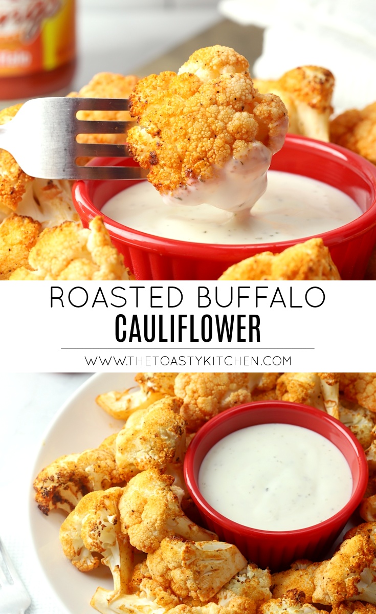 Roasted Buffalo Cauliflower by The Toasty Kitchen