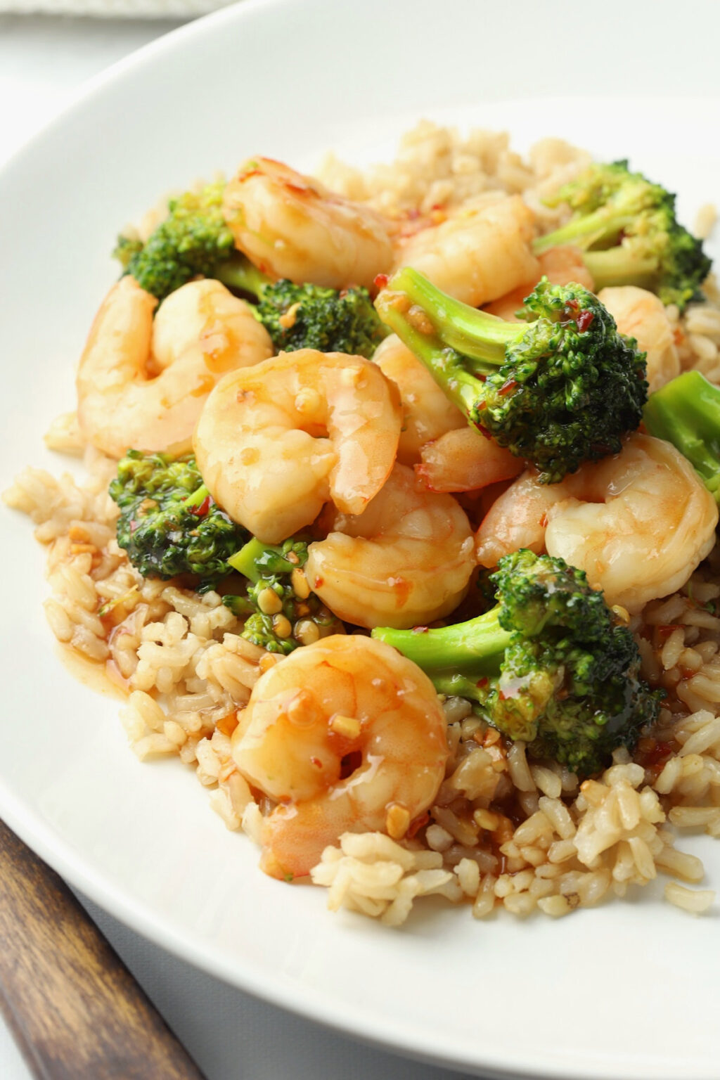 Chili Garlic Shrimp and Broccoli - The Toasty Kitchen