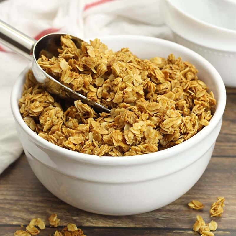 Five Ingredient Vanilla Granola