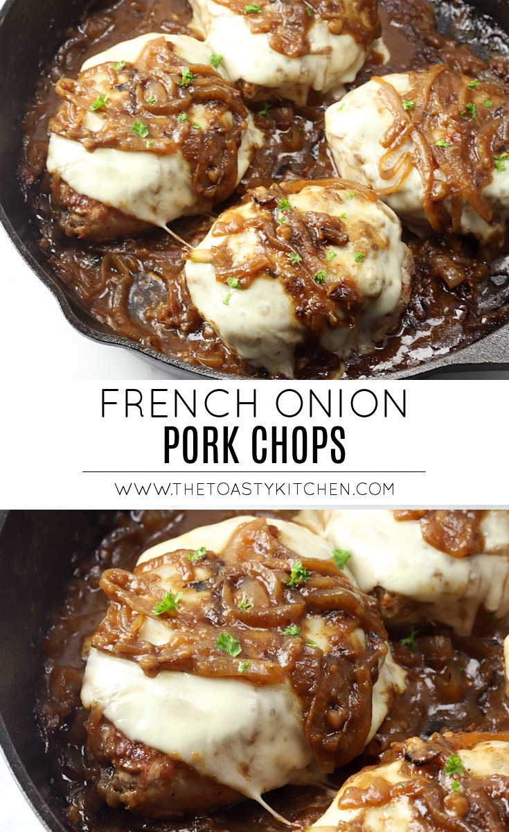 French Onion Pork Chops by The Toasty Kitchen