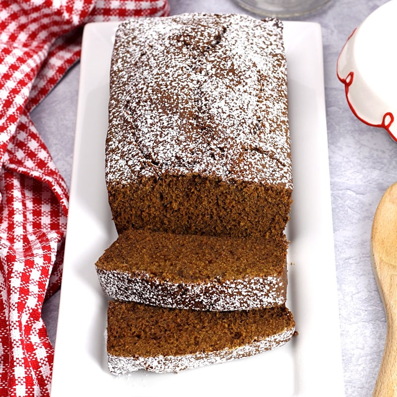 Christine's award-winning Gingerbread House Bundt Cake