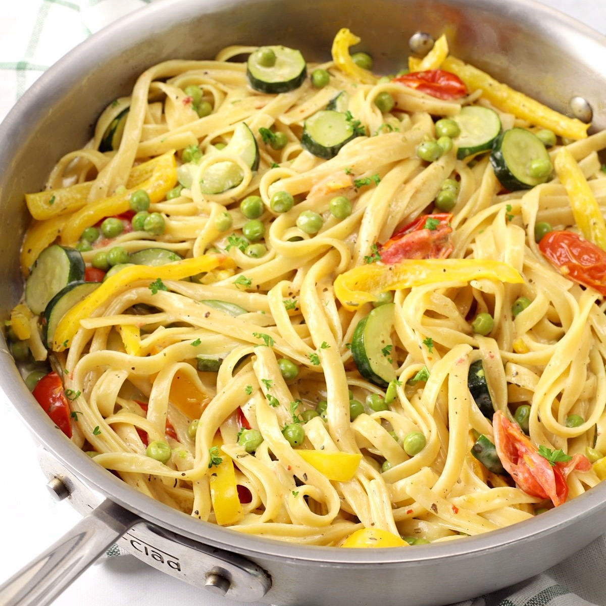 Creamy Pasta Primavera