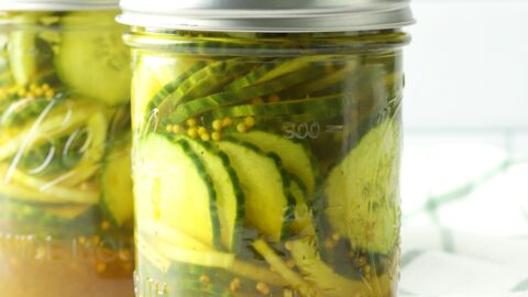 Refrigerator Bread And Butter Pickles The Toasty Kitchen