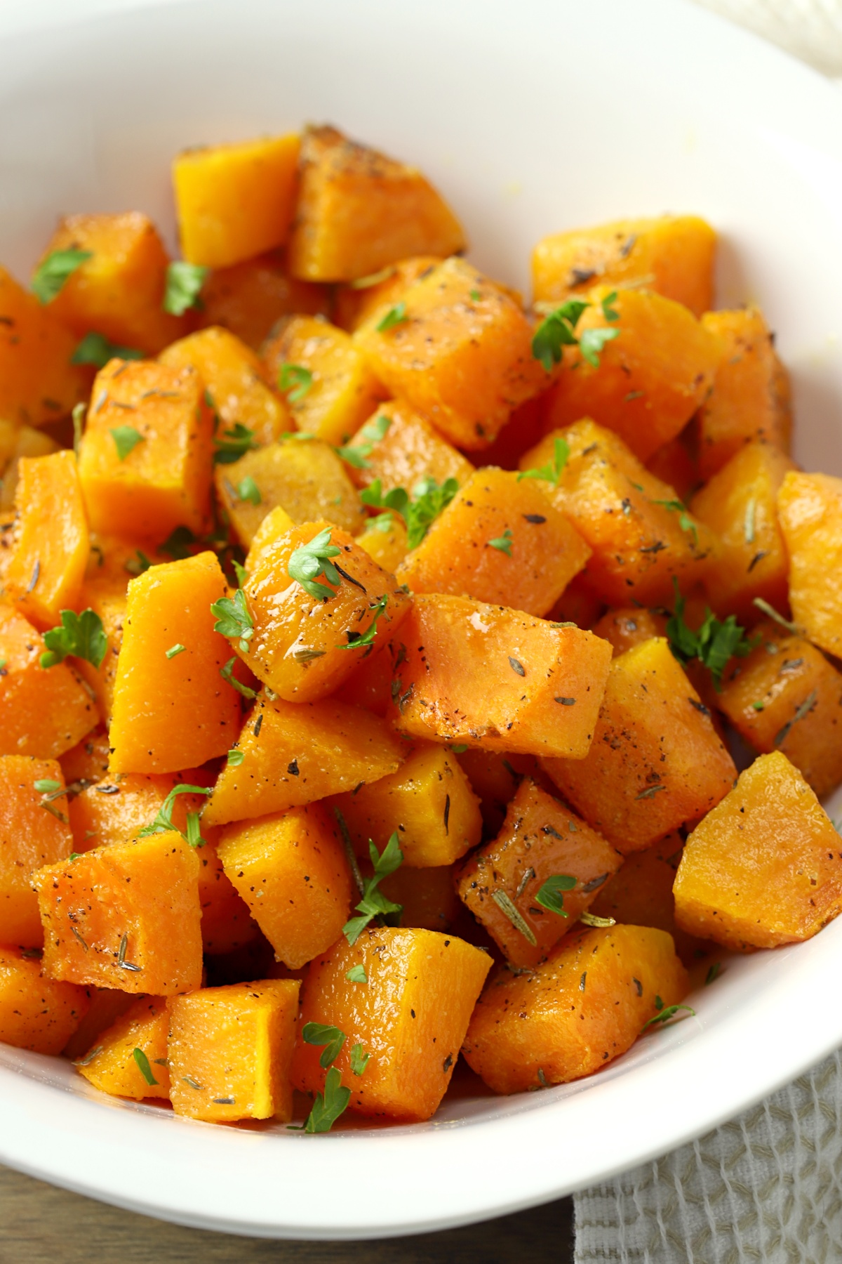 Savory Herb Roasted Butternut Squash The Toasty Kitchen