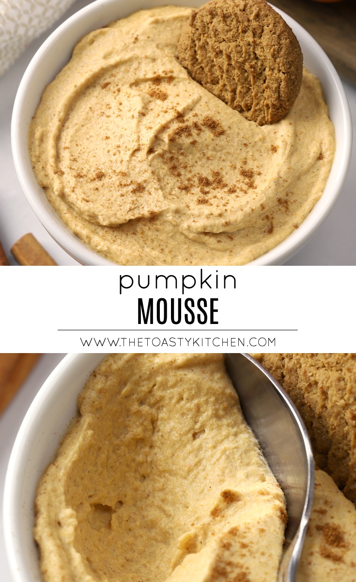 Pumpkin Mousse by The Toasty Kitchen