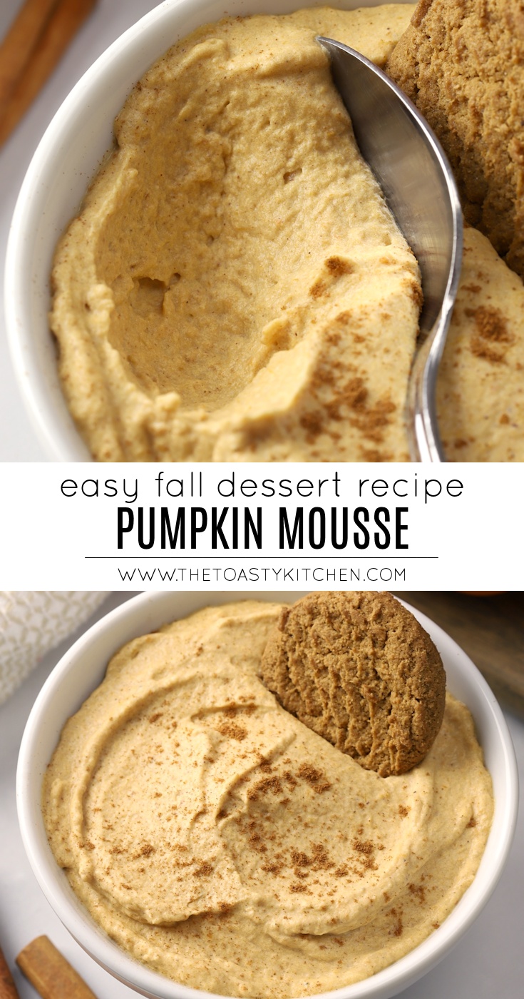 Pumpkin Mousse by The Toasty Kitchen