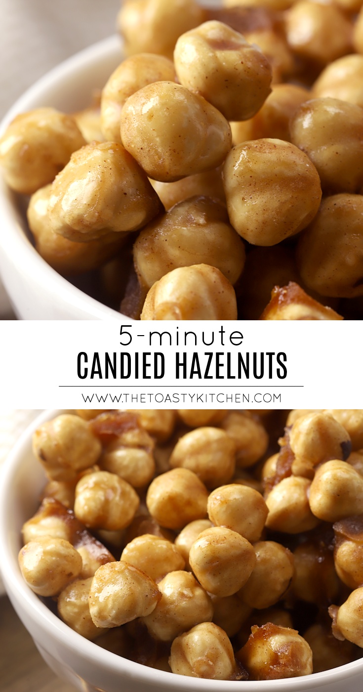Candied Hazelnuts by The Toasty Kitchen