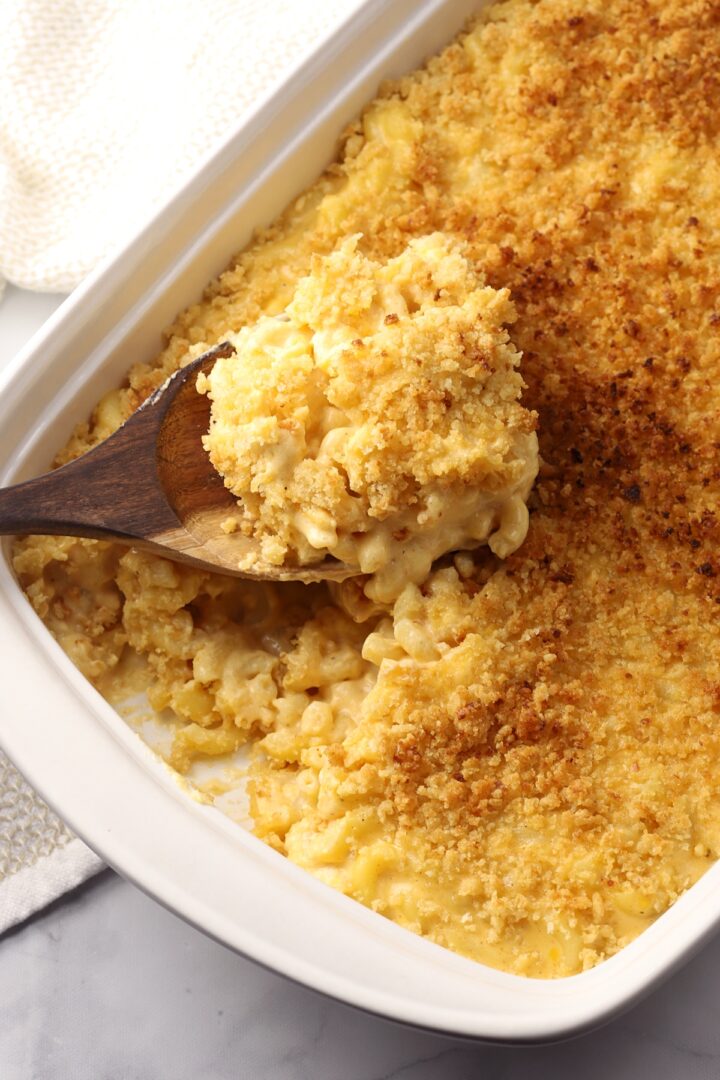 Creamy Baked Mac and Cheese - The Toasty Kitchen