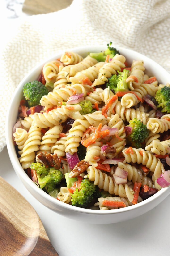 Fall Pasta Salad - The Toasty Kitchen