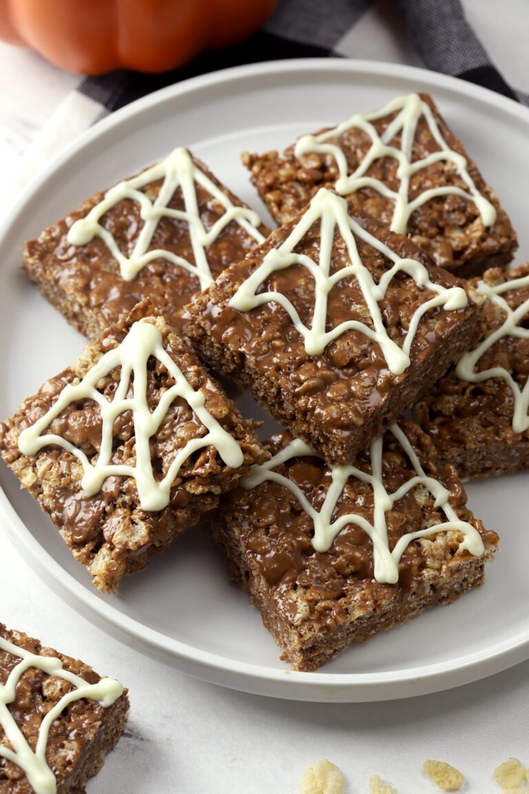 Halloween Rice Krispies Treats - The Toasty Kitchen