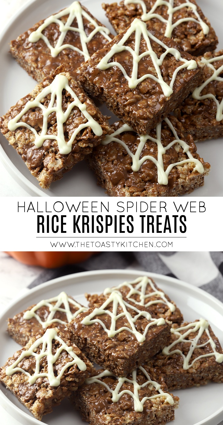 Halloween Rice Krispies Treats by The Toasty Kitchen