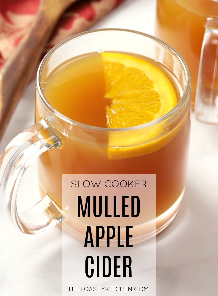 Slow Cooker Mulled Apple Cider by The Toasty Kitchen