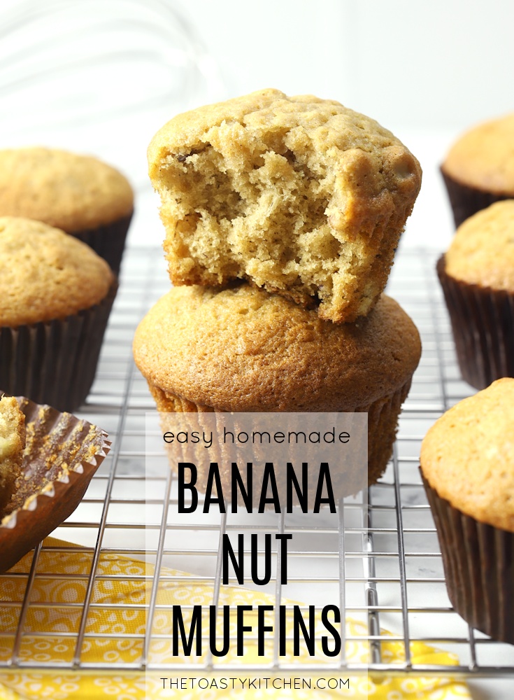 Banana nut muffin recipe.