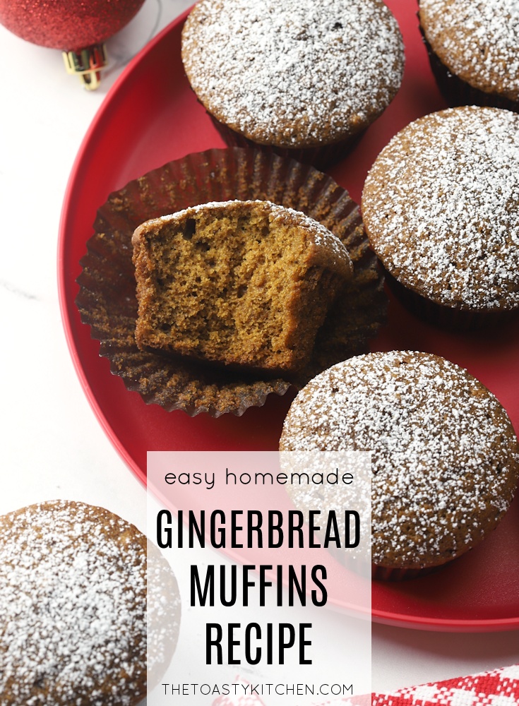 Gingerbread muffin recipe.