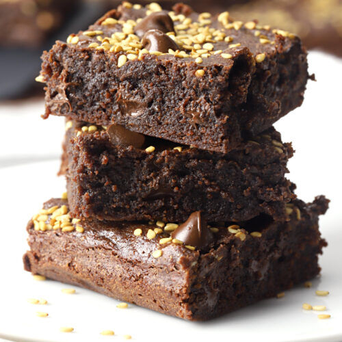 Tahini Brownies The Toasty Kitchen