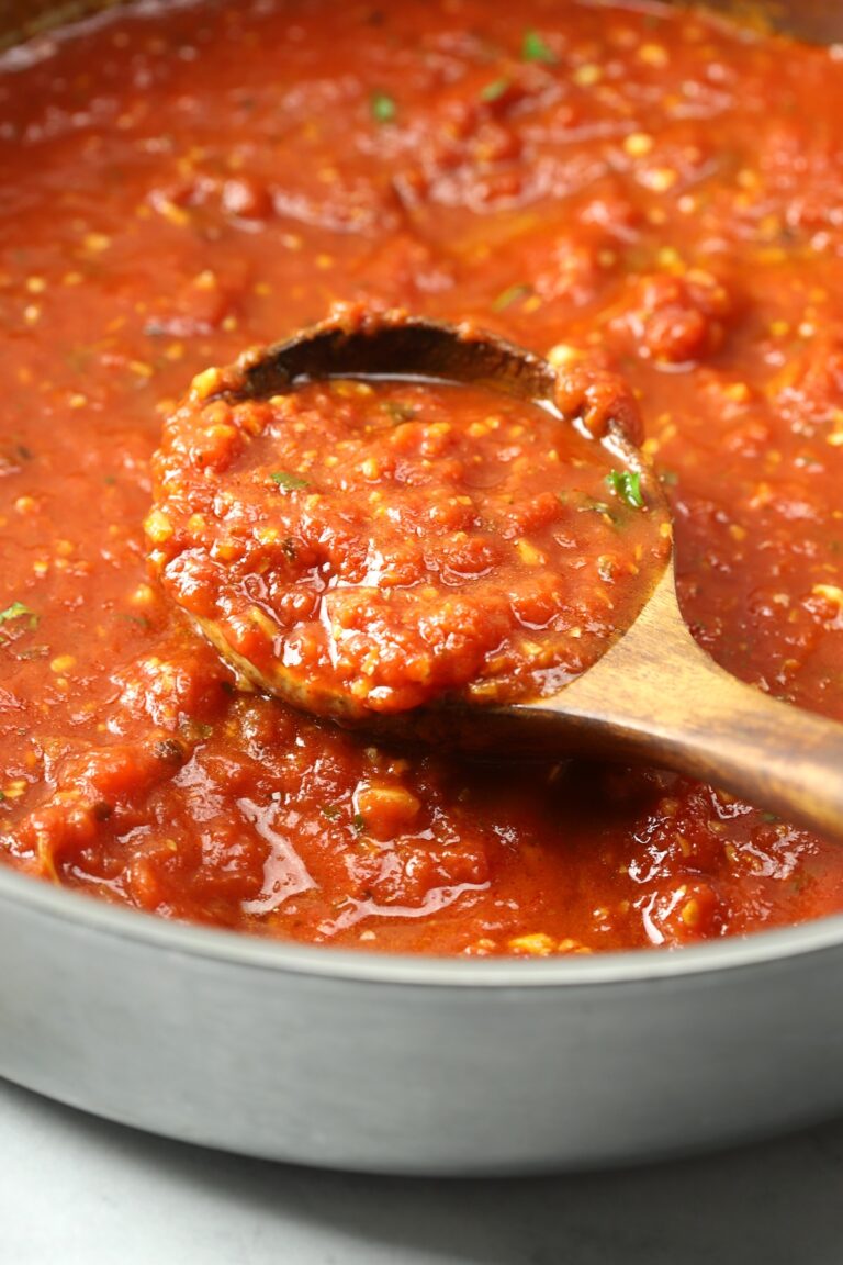 Homemade Marinara Sauce - The Toasty Kitchen