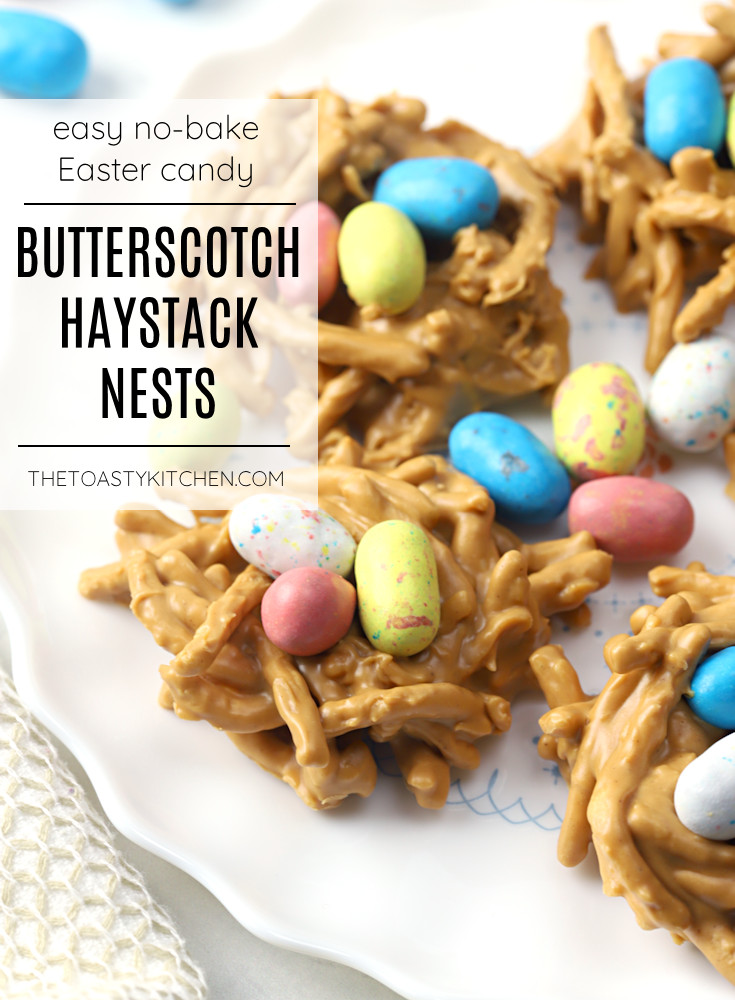 Butterscotch haystack nests recipe.