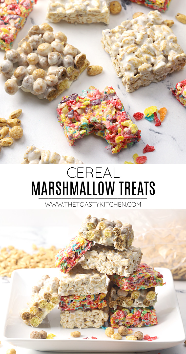 Cereal marshmallow treats recipe.
