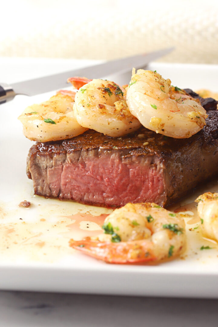 Filet Mignon and Shrimp The Toasty Kitchen