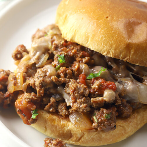 Italian Sloppy Joes - The Toasty Kitchen