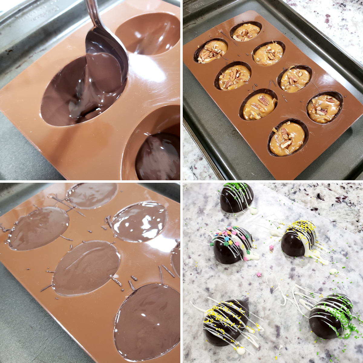 Making Chocolate with Silicone Moulds