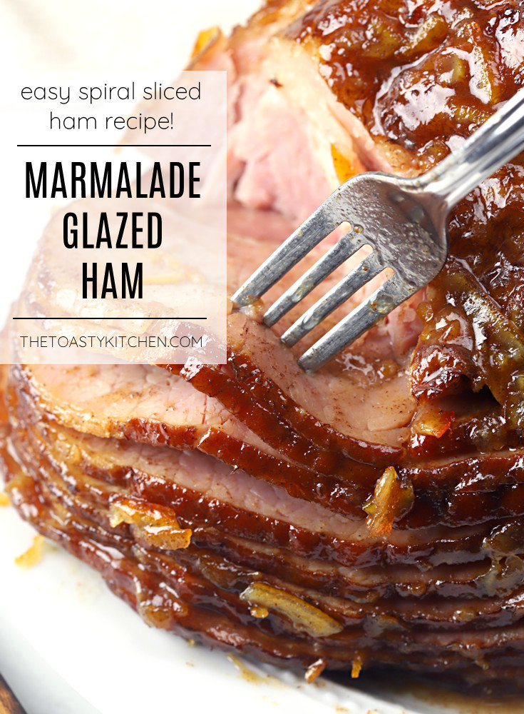 Marmalade glazed ham recipe.
