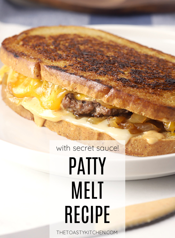 Patty melt with secret sauce recipe.