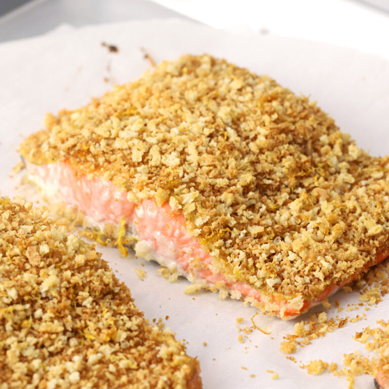 Salmon Alfredo - The Toasty Kitchen
