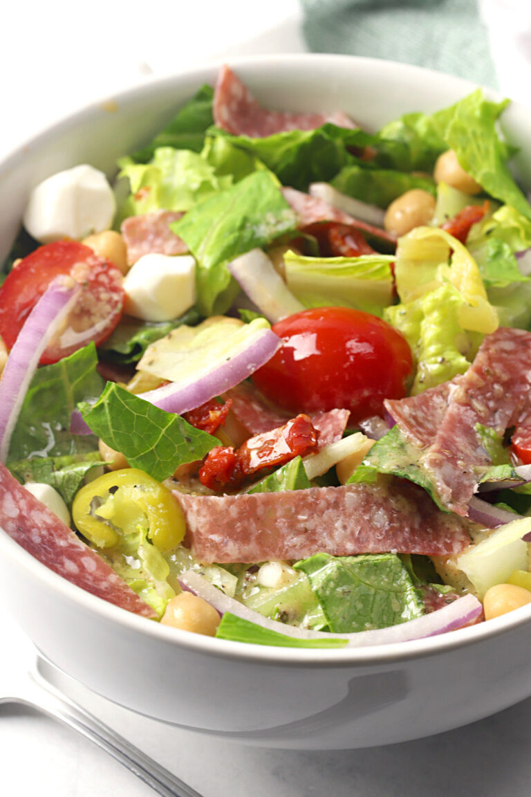 Italian Chopped Salad - The Toasty Kitchen