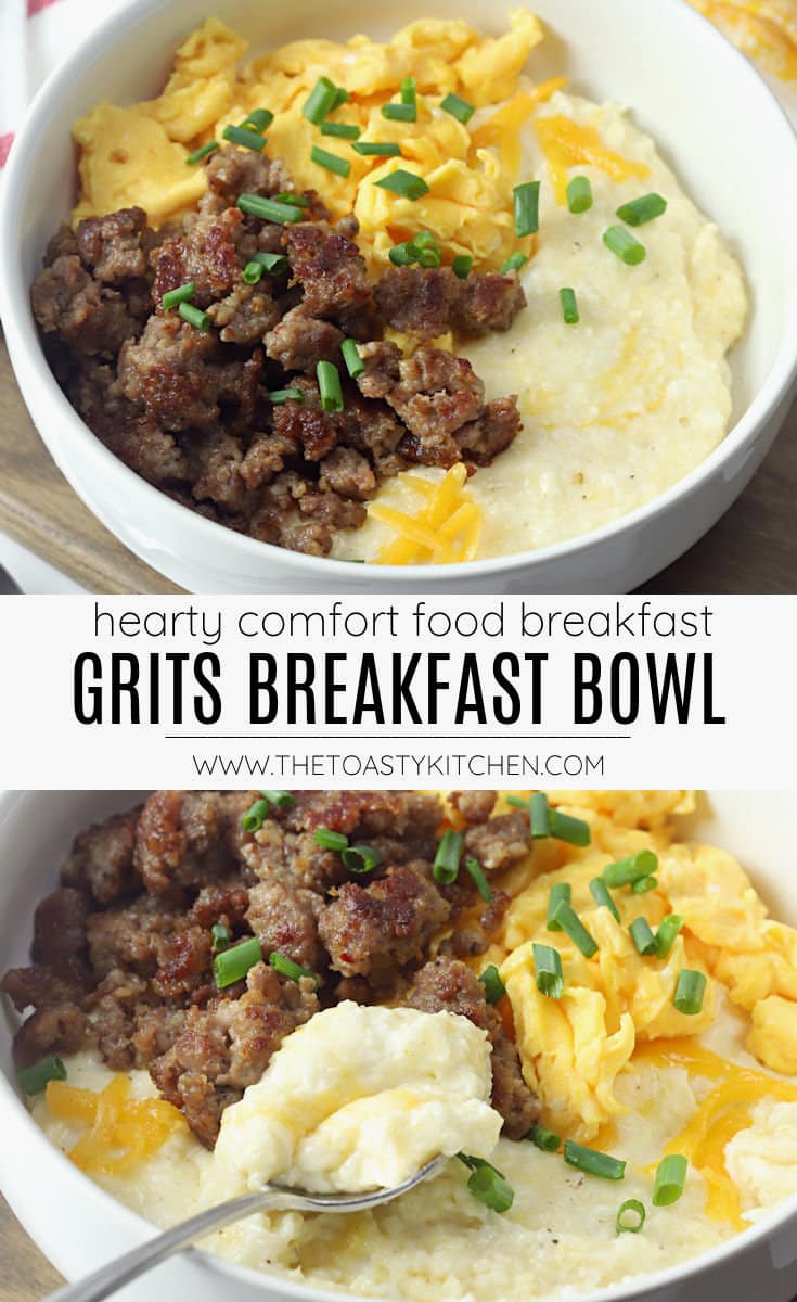 Grits breakfast bowl recipe.