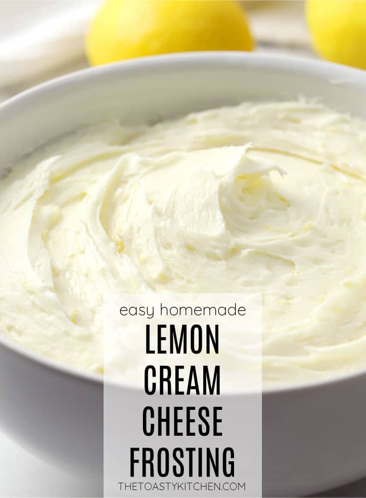 Lemon cream cheese frosting recipe.