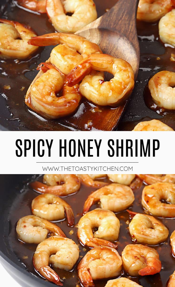 Spicy honey shrimp recipe.