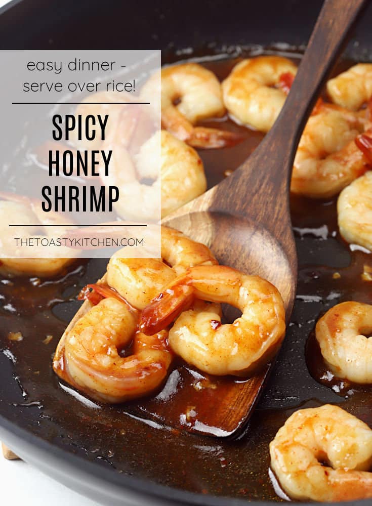 Spicy honey shrimp recipe.