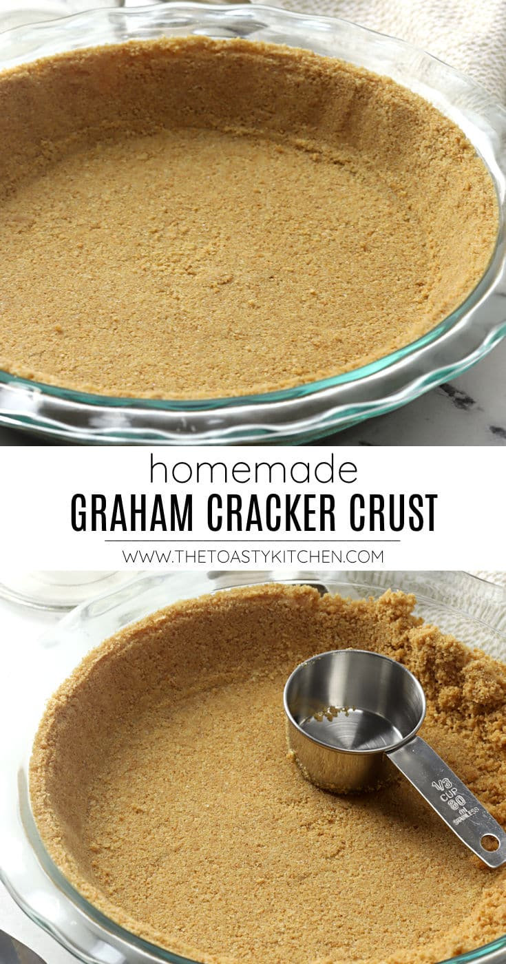 Homemade graham cracker crust recipe.