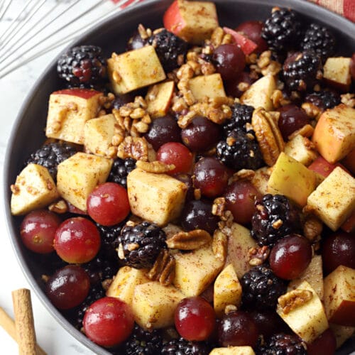 fall fruit salads > obsessed with making this all fall long 🫶🏼the ci, fall fruit salad
