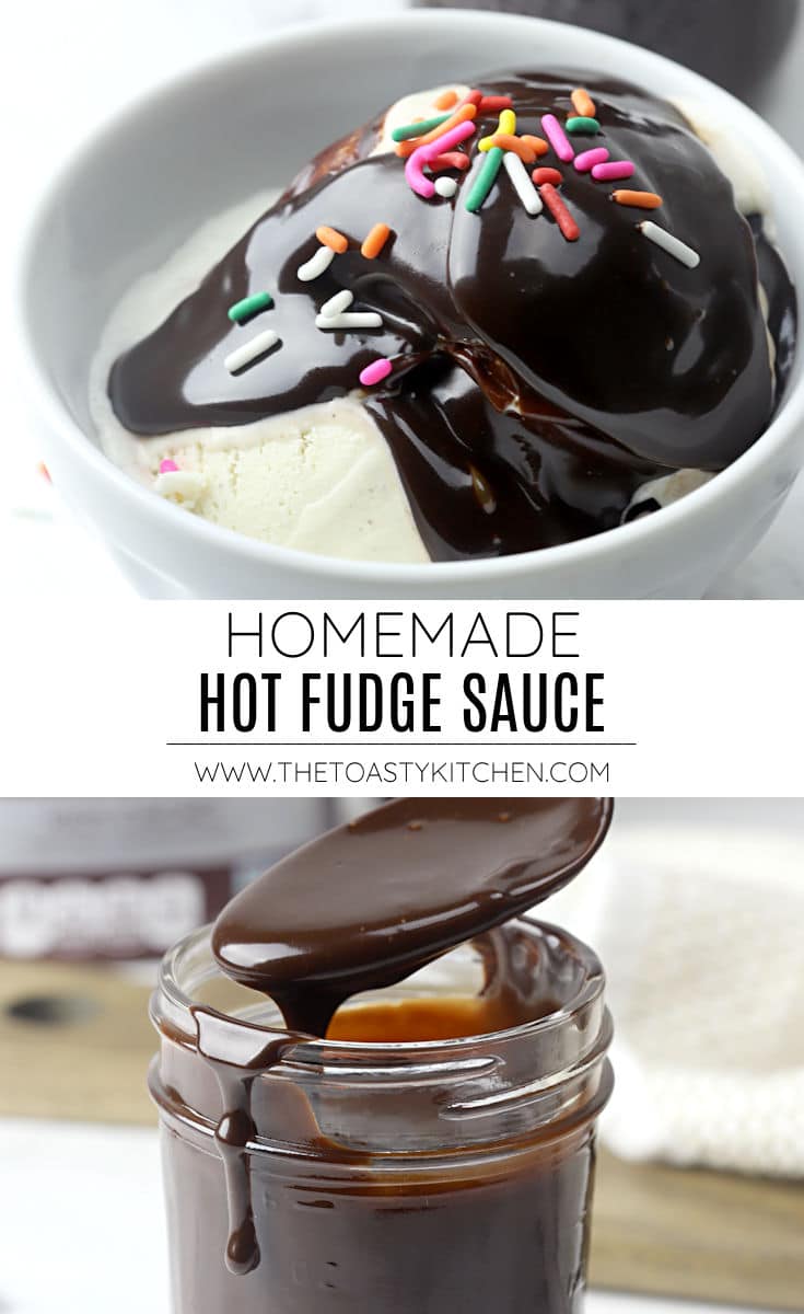 Homemade hot fudge recipe.