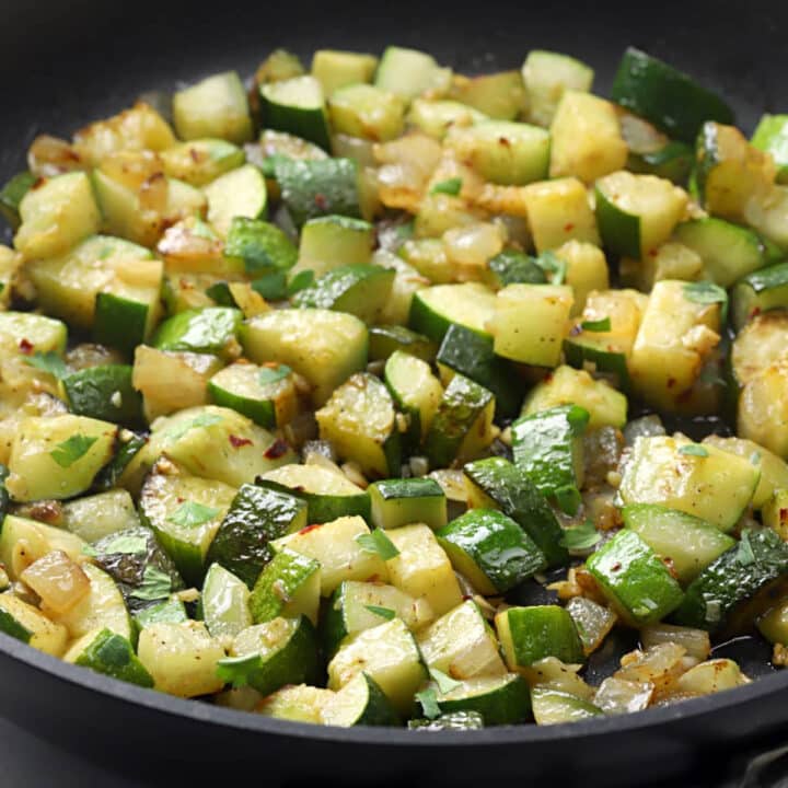 Sautéed Zucchini and Onions - The Toasty Kitchen