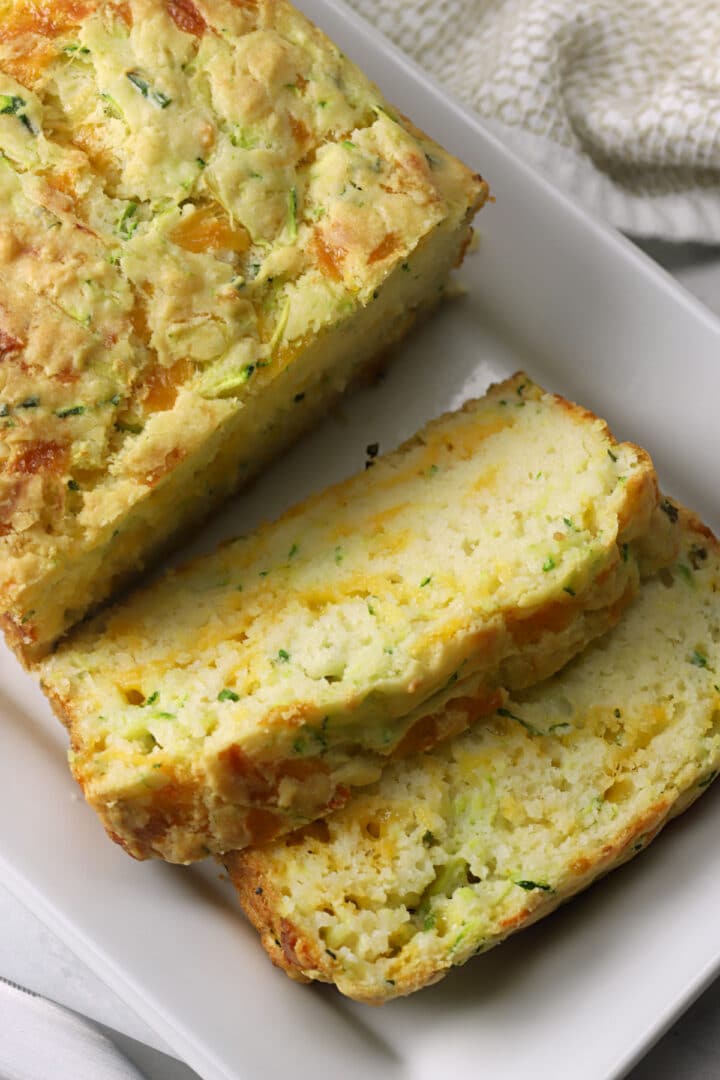 Cheddar Garlic Zucchini Bread The Toasty Kitchen