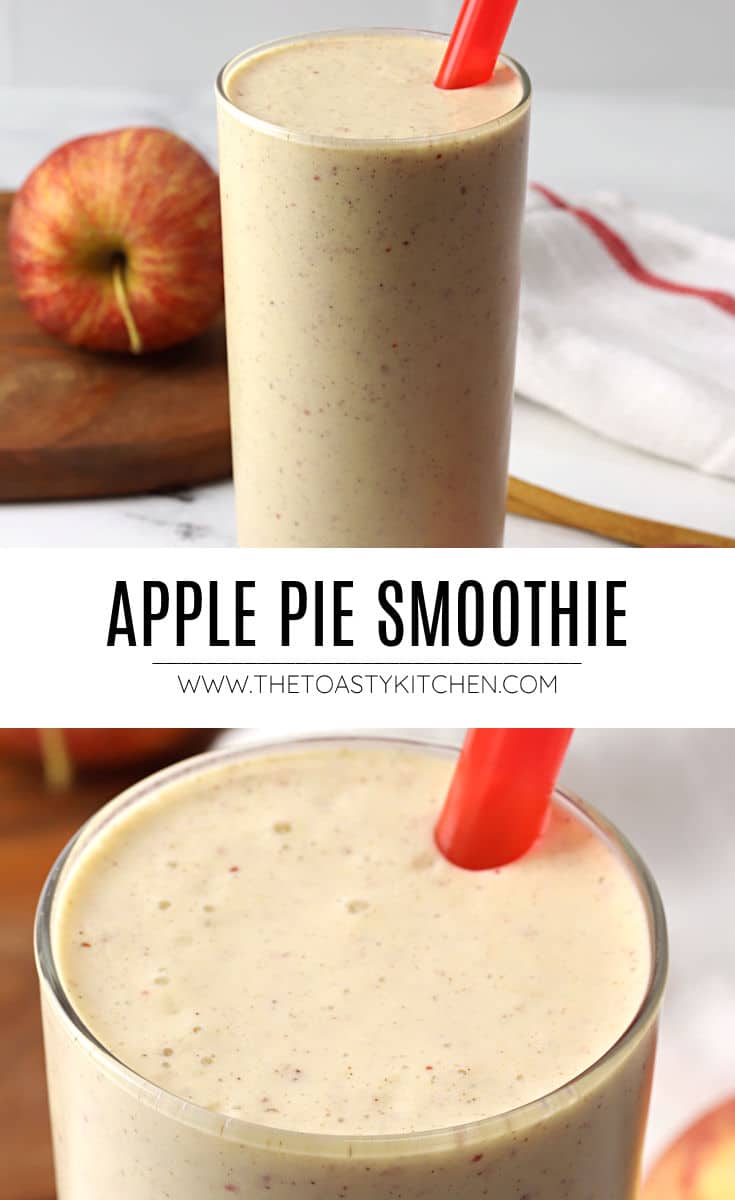 Apple pie smoothie recipe.