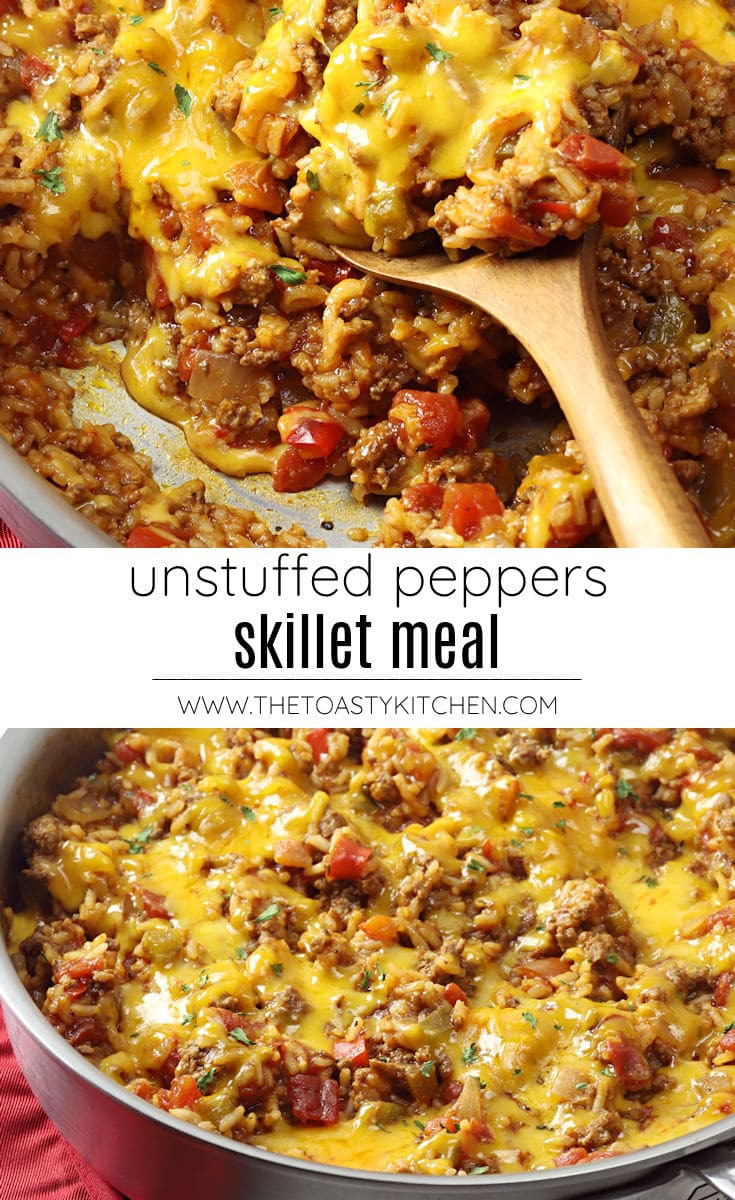 Unstuffed peppers skillet recipe.