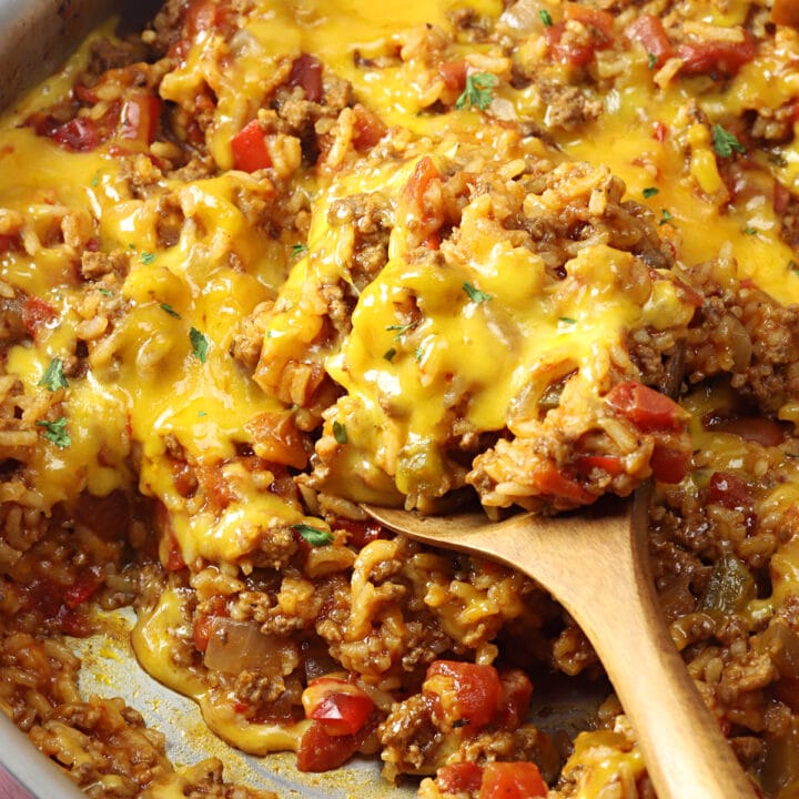 Unstuffed Peppers Skillet - The Toasty Kitchen