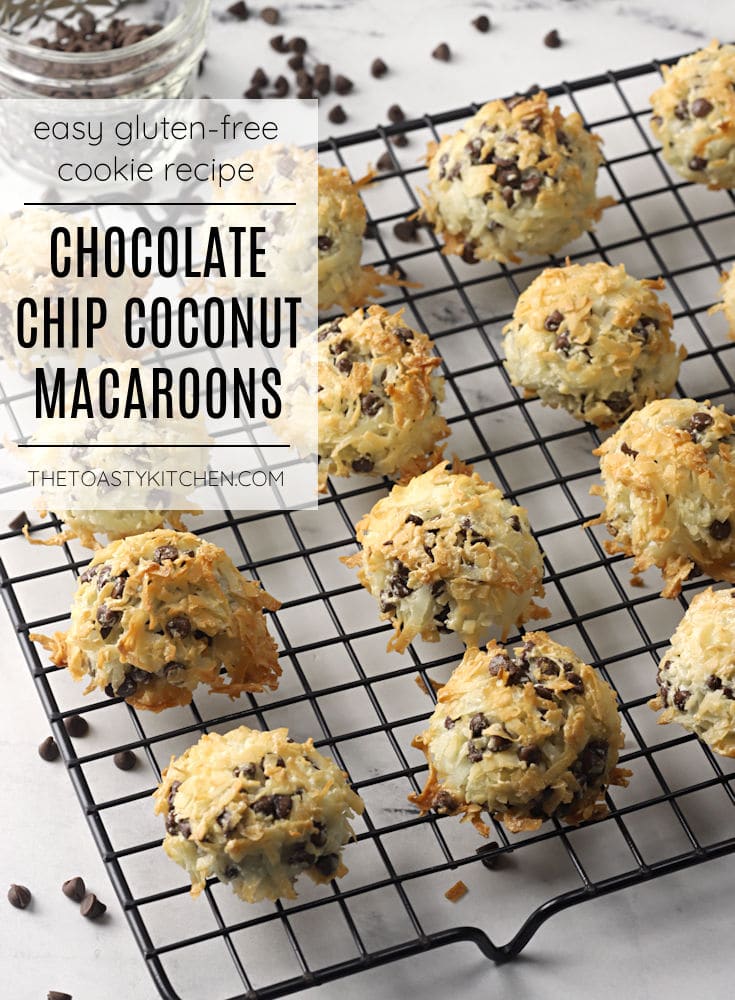 Chocolate chip coconut macaroons recipe.