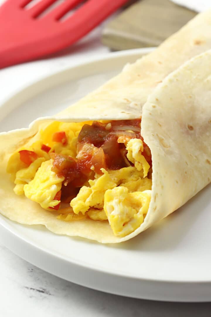 Egg Breakfast Burrito - The Toasty Kitchen